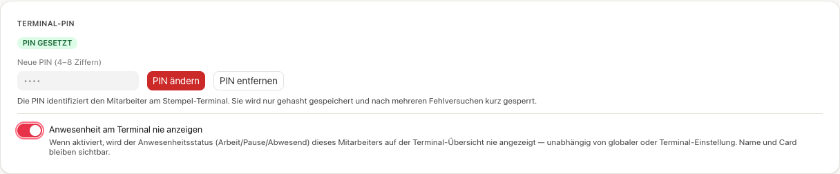 Mitarbeiter-Opt-out